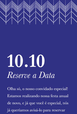 Pattern Invitation 1 template - Mobile